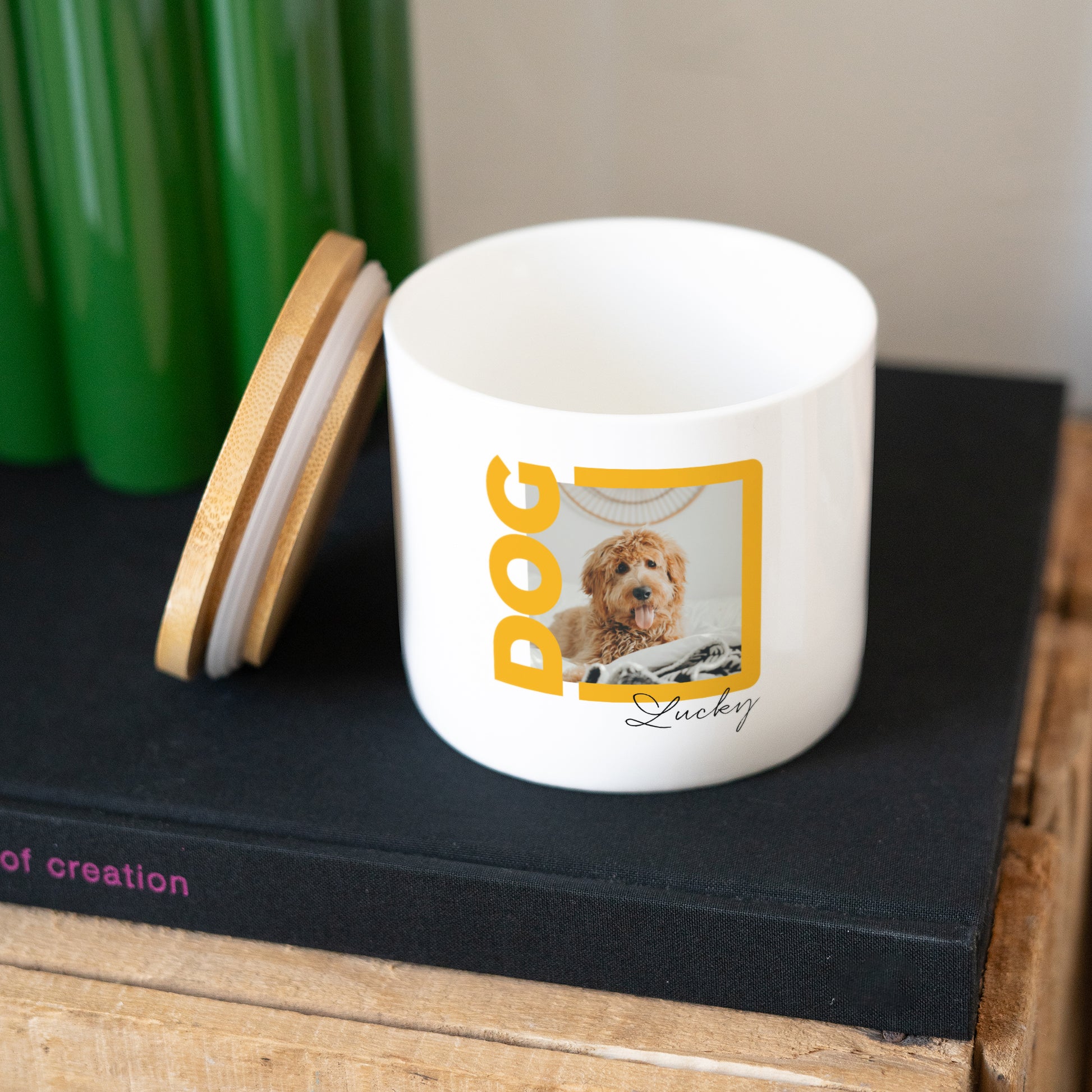 Keramiktopf Objekte 48 cl Hund foto N° 3