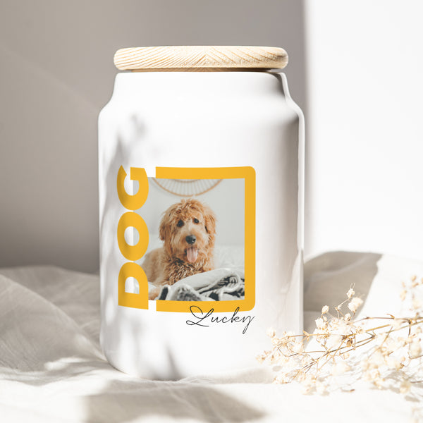Keramiktopf Objekte 65 cl Hund foto