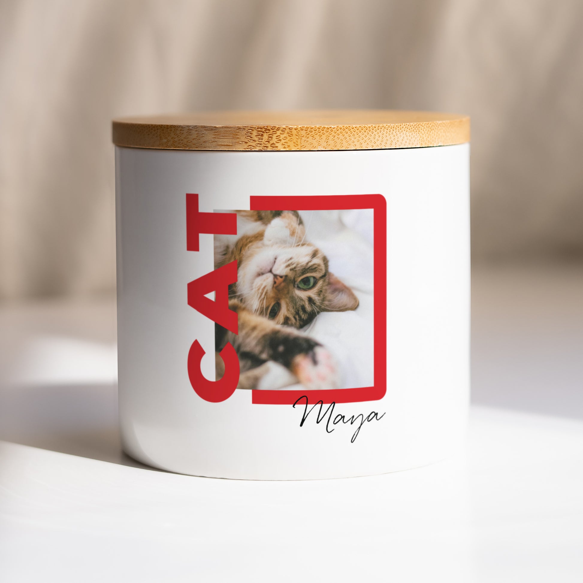 Keramiktopf Objekte 48 cl Katze foto N° 1