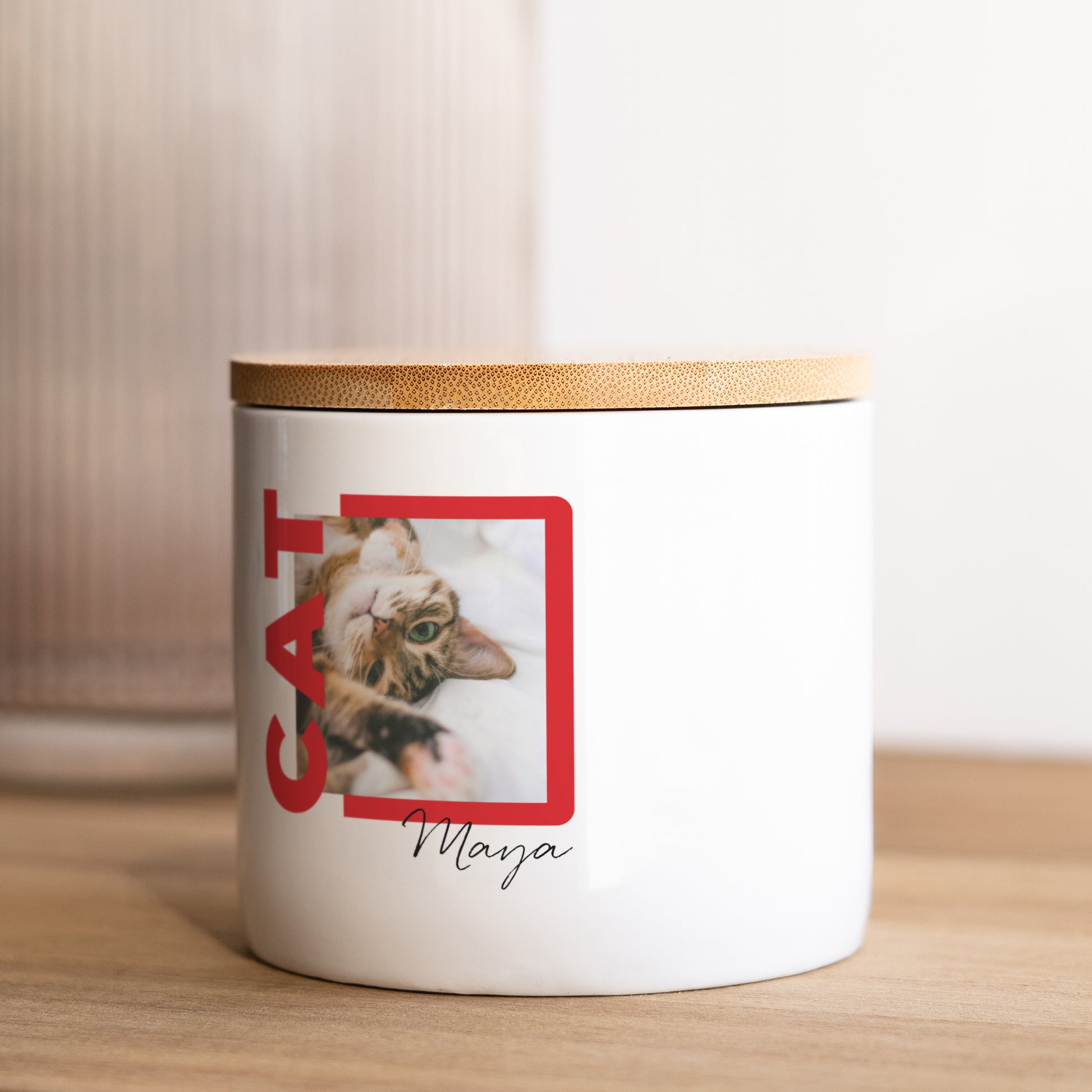 Keramiktopf Objekte 48 cl Katze foto N° 2