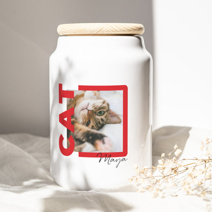 Keramiktopf Objekte 65 cl Katze foto N° 1