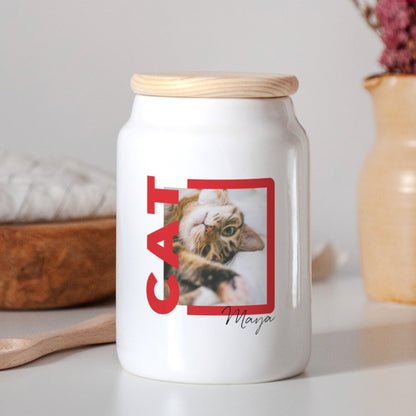 Keramiktopf Objekte 65 cl Katze foto N° 2