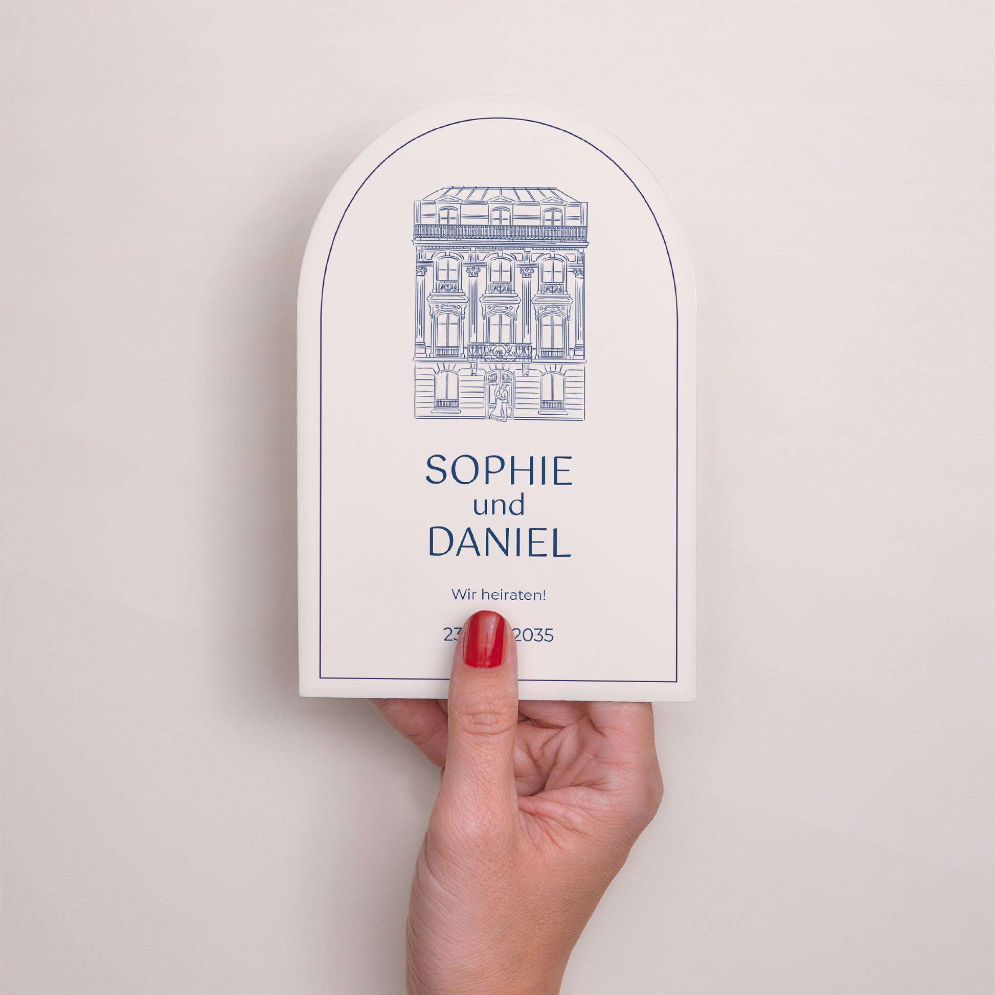 Hochzeitseinladung Arche Faubourg Saint-Honoré foto N° 2