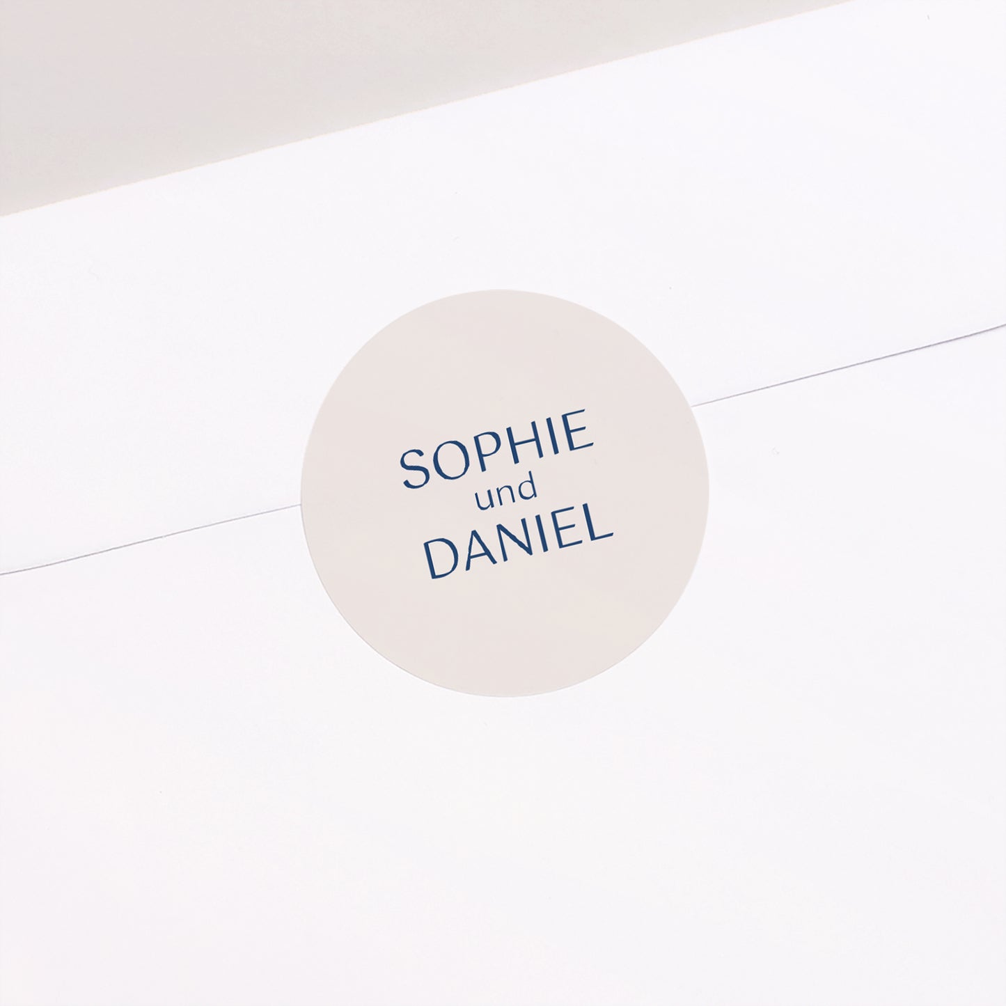 Sticker Hochzeit Rund Faubourg Saint-Honoré foto N° 1