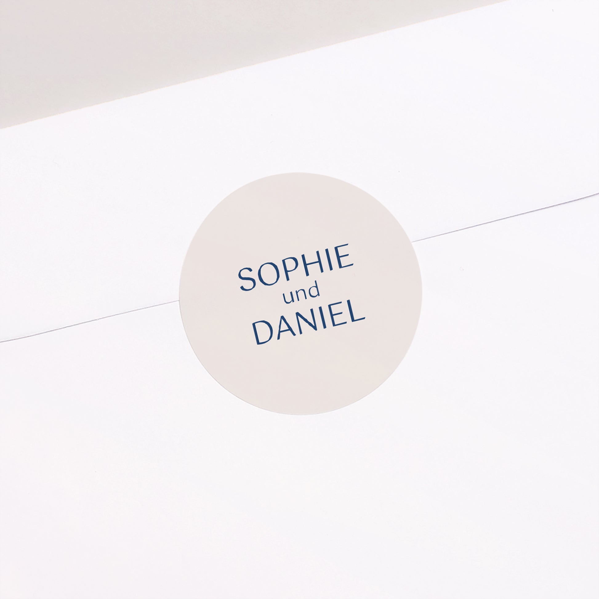 Sticker Hochzeit Rund Faubourg Saint-Honoré foto N° 1