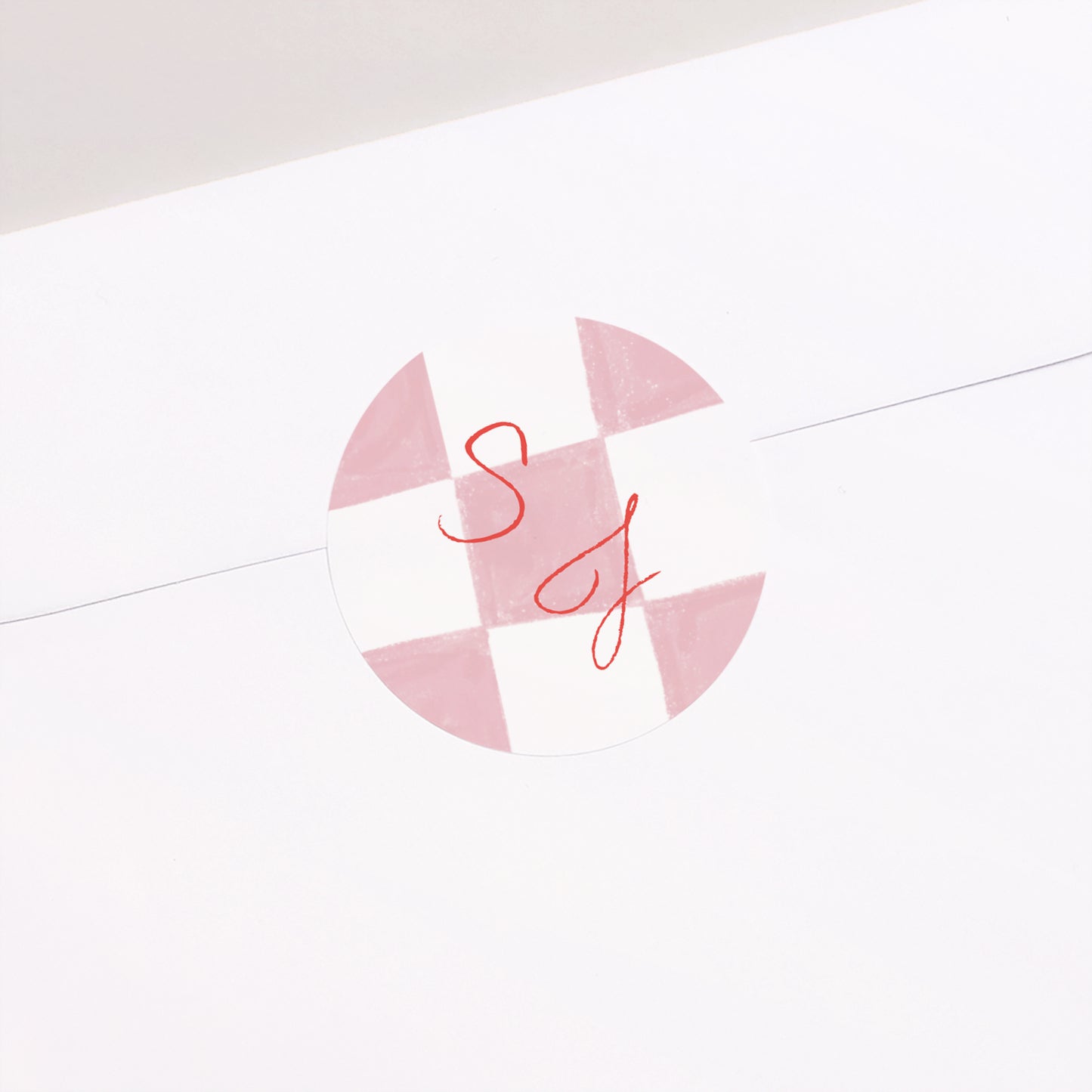 Sticker Hochzeit Rund Ein Hauch von Fantasie foto N° 1