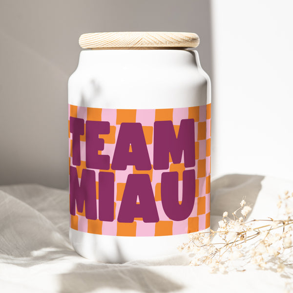 Keramiktopf Objekte 65 cl Team Miau foto