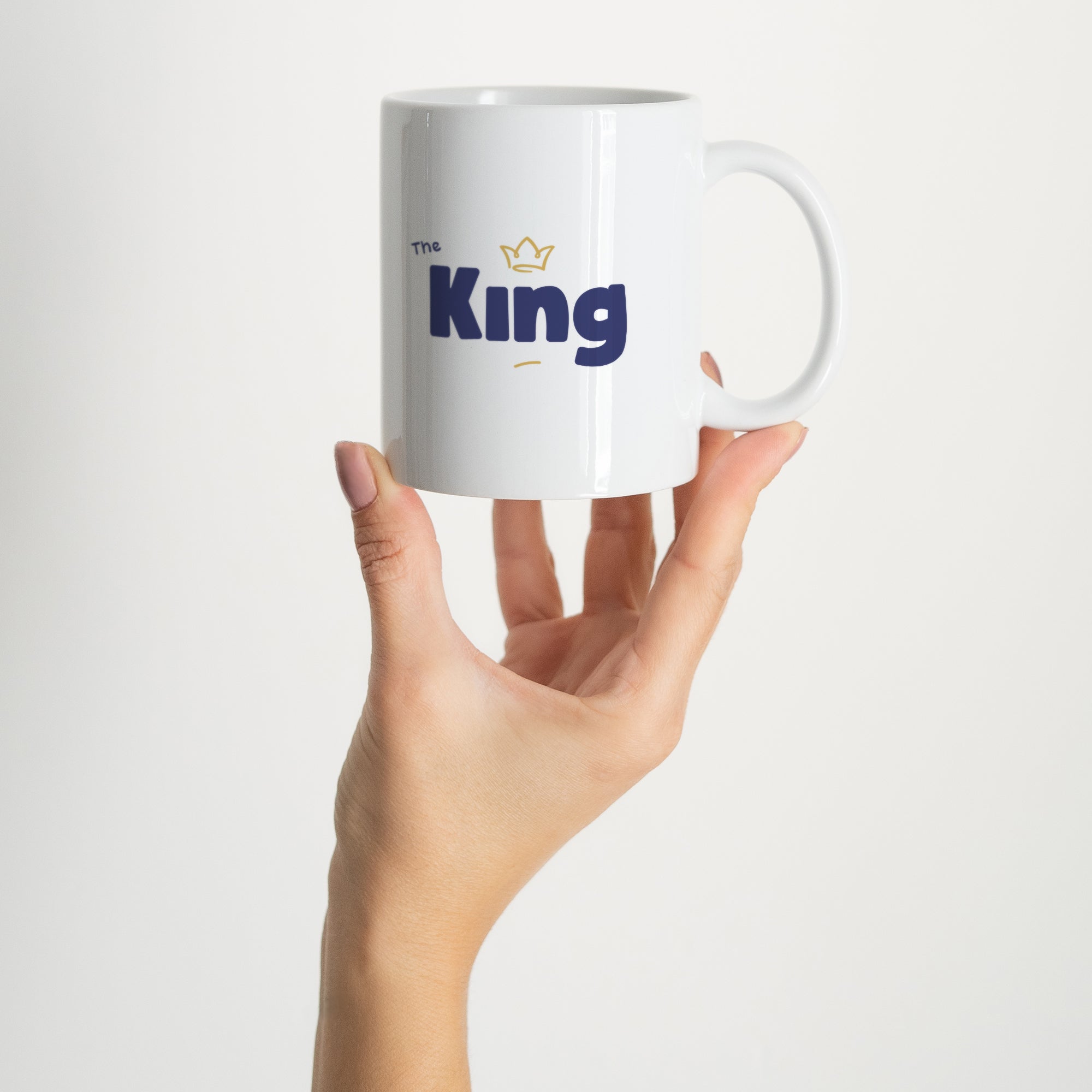 Tasse Objekte Weiß Der König foto N° 2