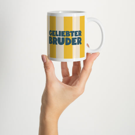 Tasse Objekte Weiß Lieber Bruder