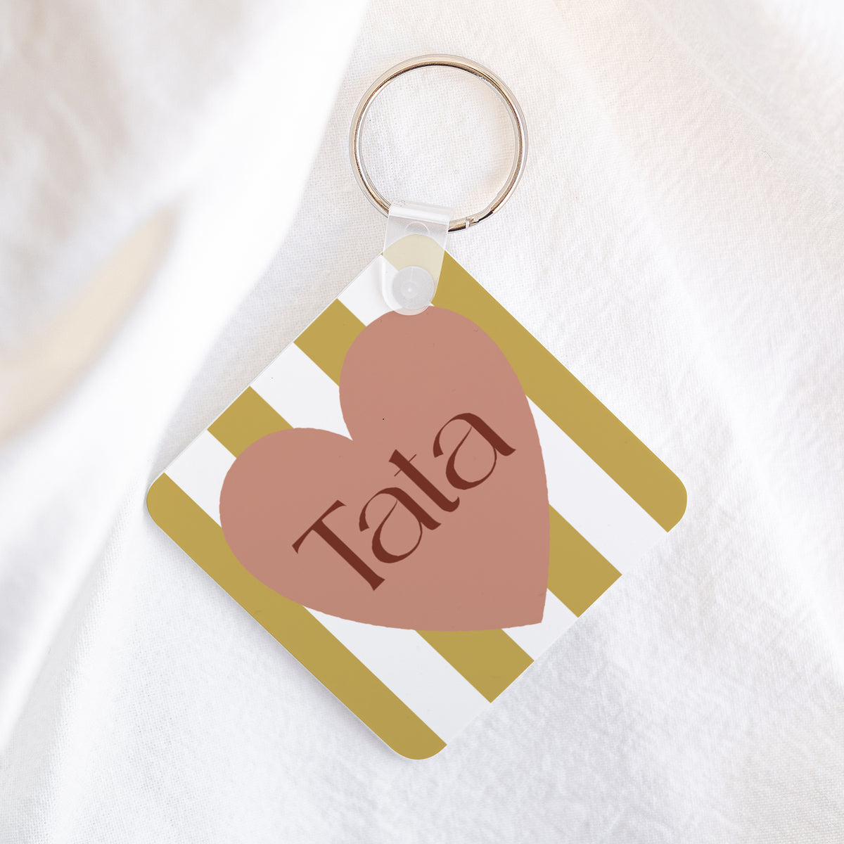 Schlüsselanhänger Objekte Quadrat Die Cool foto N° 1
