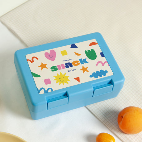 Blaue Snackbox Mein Snack