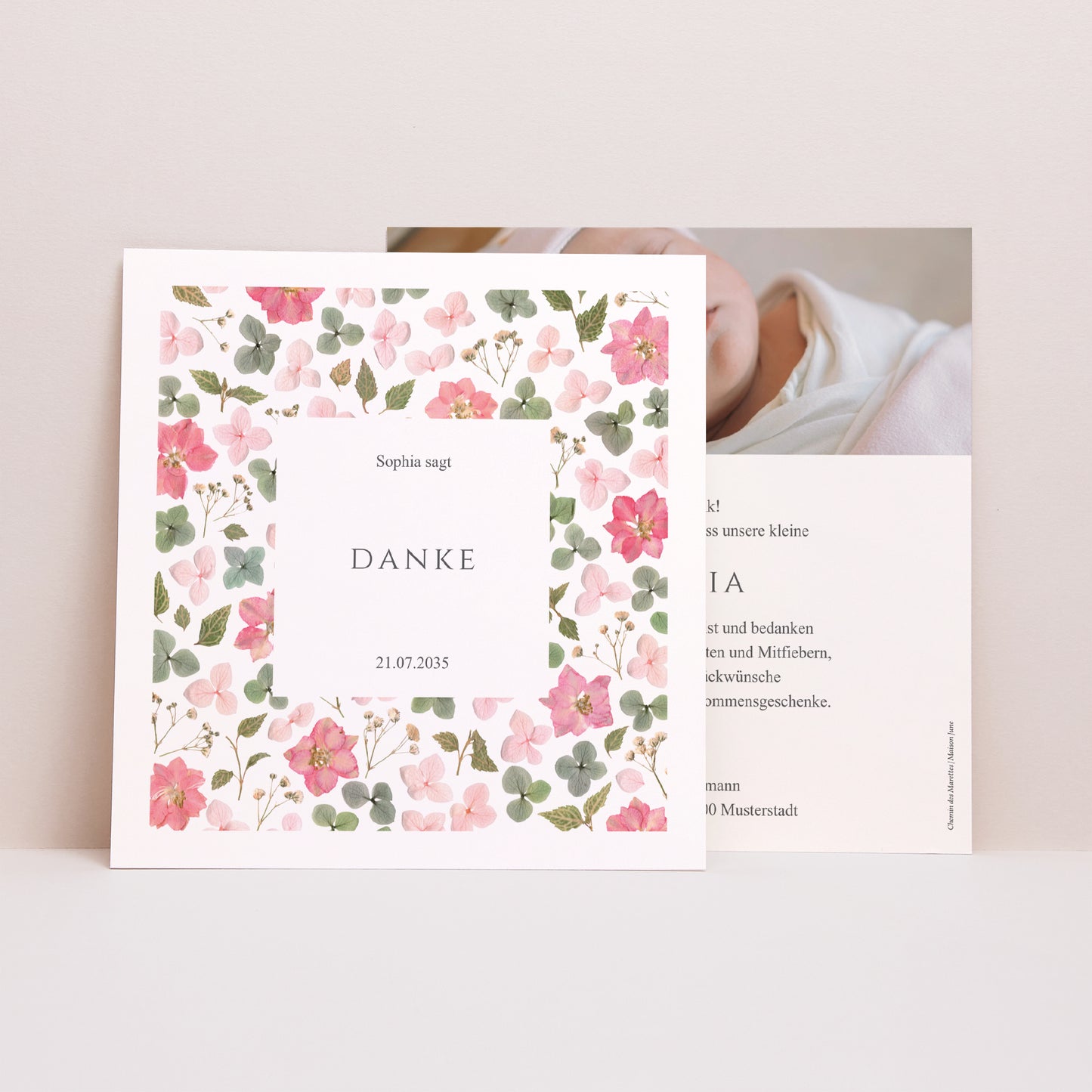 Dank Geburt Quadrat Geheimnis des Frühlings foto N° 1