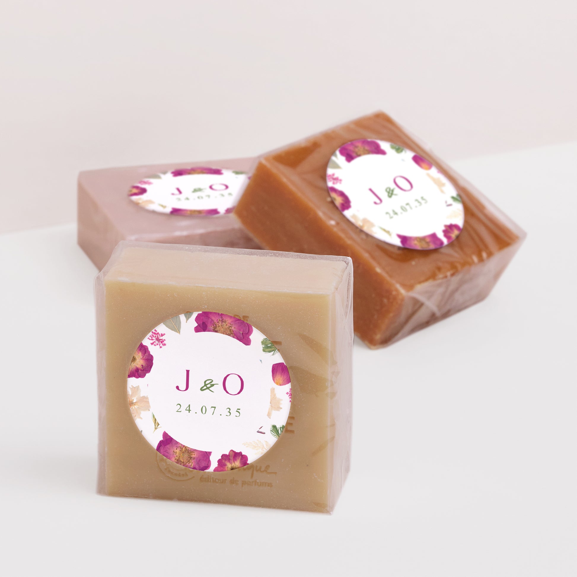 Sticker Hochzeit Rund Sommerpoesie foto N° 2