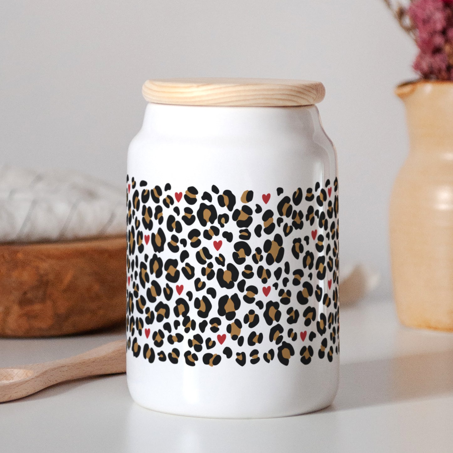 Keramiktopf Objekte 65 cl Feline Romantik foto N° 2