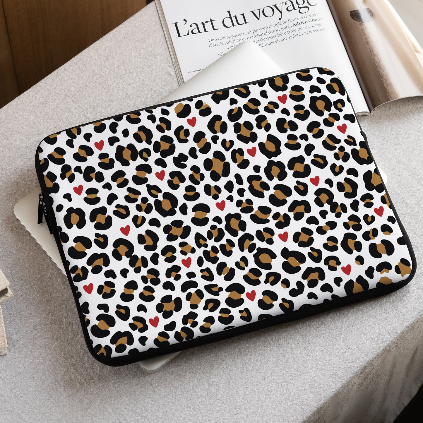 Laptophülle Objekte 15 Zoll Feline Romantik foto N° 1