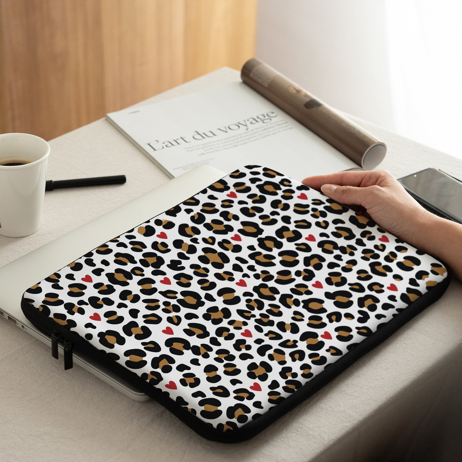 Laptophülle Objekte 15 Zoll Feline Romantik foto N° 2