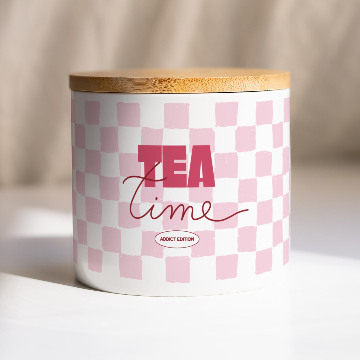 Keramiktopf 48 cl Tea Time Addict foto N° 1