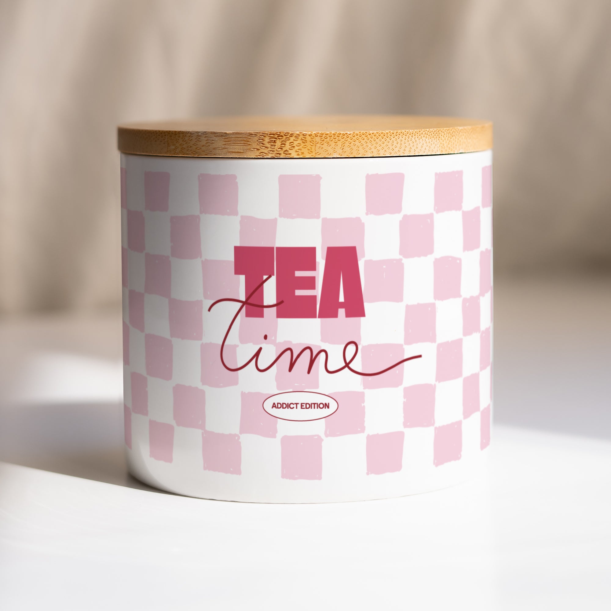 Keramiktopf 48 cl Tea Time Addict foto N° 1