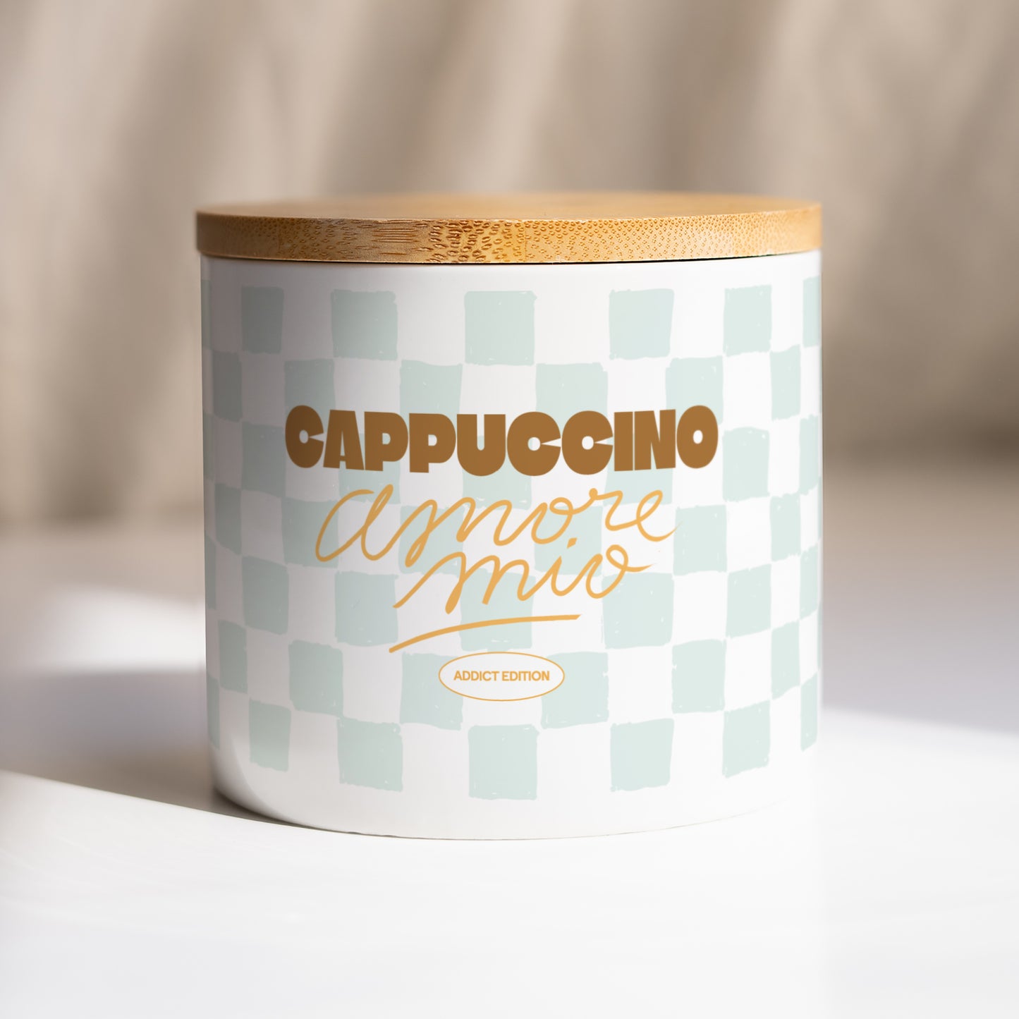 Keramiktopf Objekte 48 cl Cappuccino-Süchtiger foto N° 1