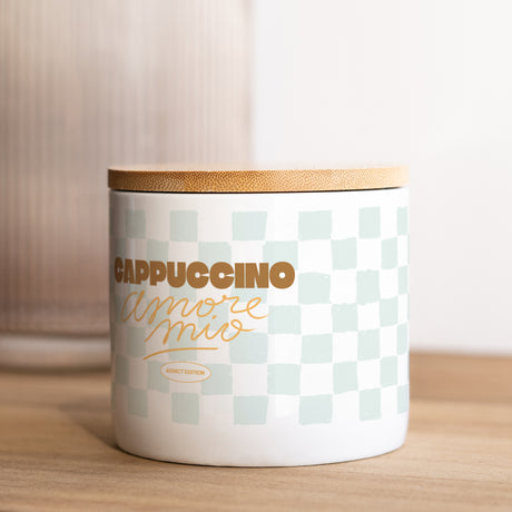 Keramiktopf Objekte 48 cl Cappuccino-Süchtiger