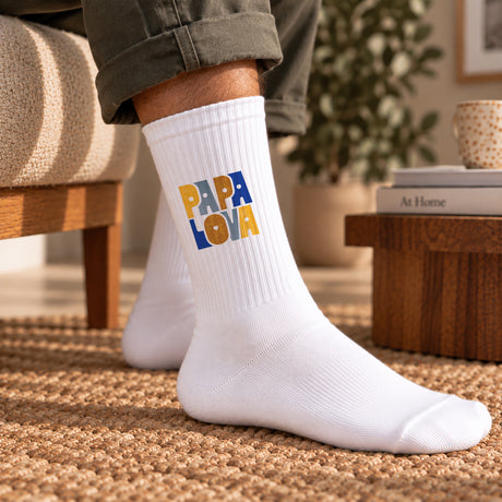 Socken Weiße Mein Papa Lova