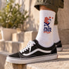 Herrensocken Weiße Papa Lova Club foto N° 2