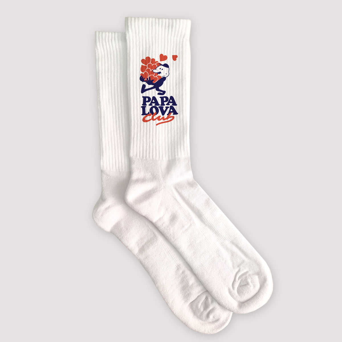 Herrensocken Weiße Papa Lova Club foto N° 3