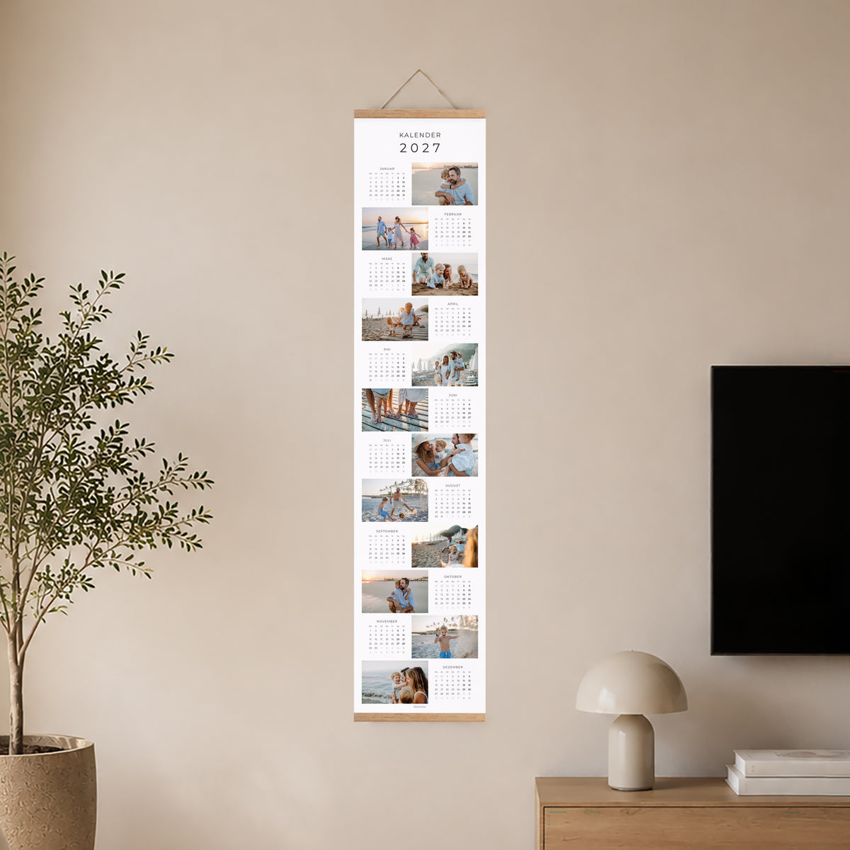 Kalender Weihnachten Papier Im Laufe der Tage foto N° 2