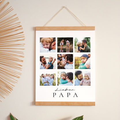 Poster Objekte Porträt Papa der Ausnahme foto N° 1