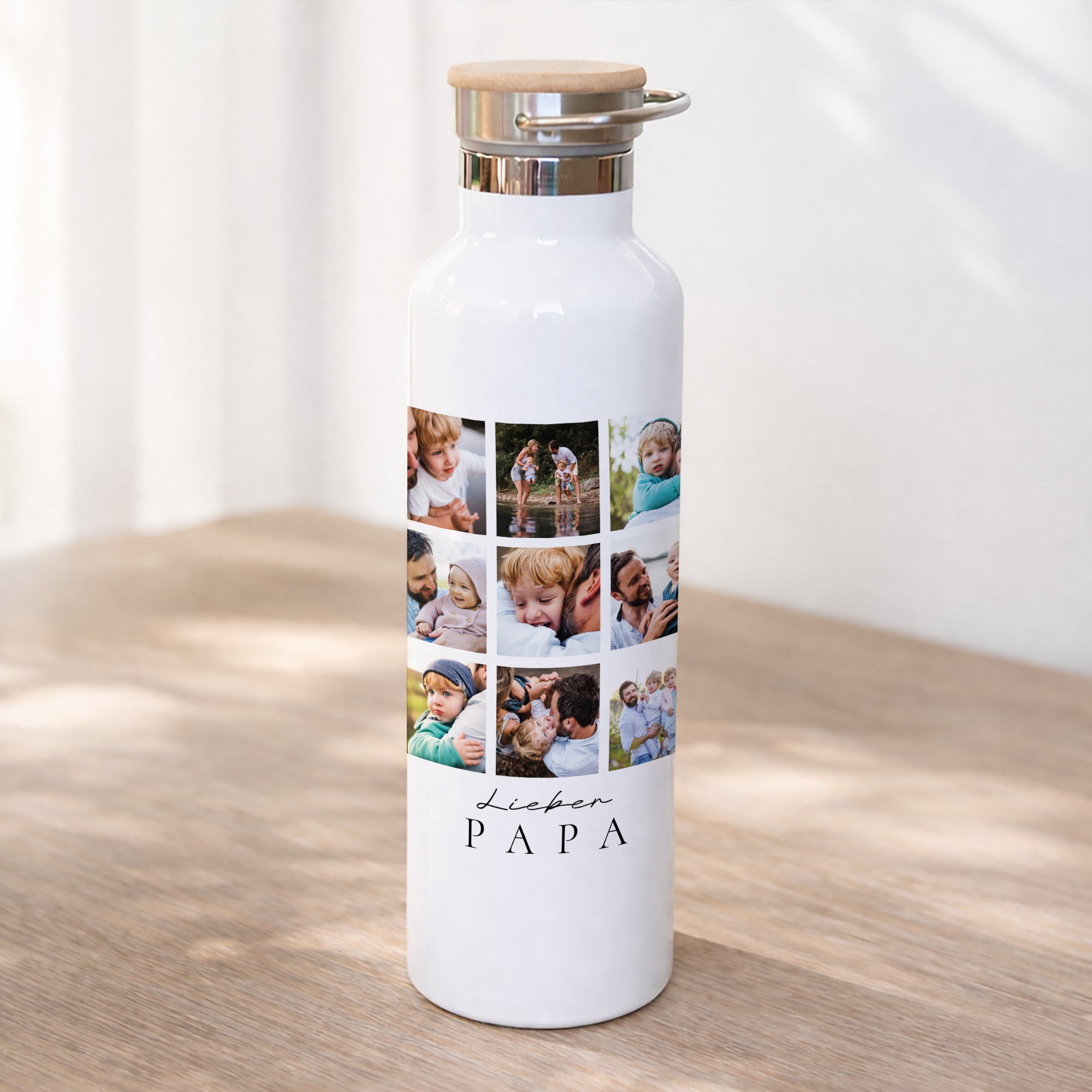 Trinkflasche Objekte 75 cl Papa der Ausnahme foto N° 1