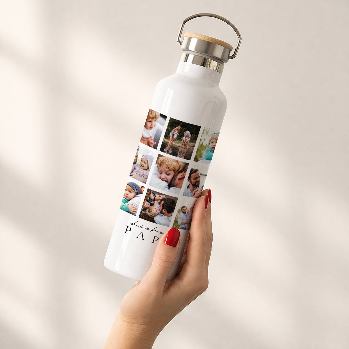 Trinkflasche Objekte 75 cl Papa der Ausnahme foto N° 2