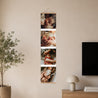 Poster Objekte Holzstütze Fragmente des Lebens foto N° 2