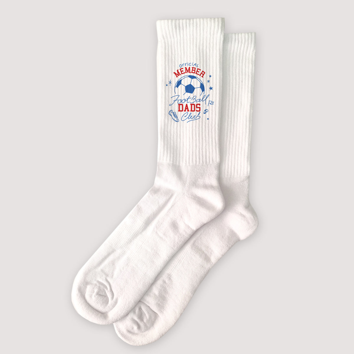 Herrensocken Weiße Fußball Väters Club foto N° 1