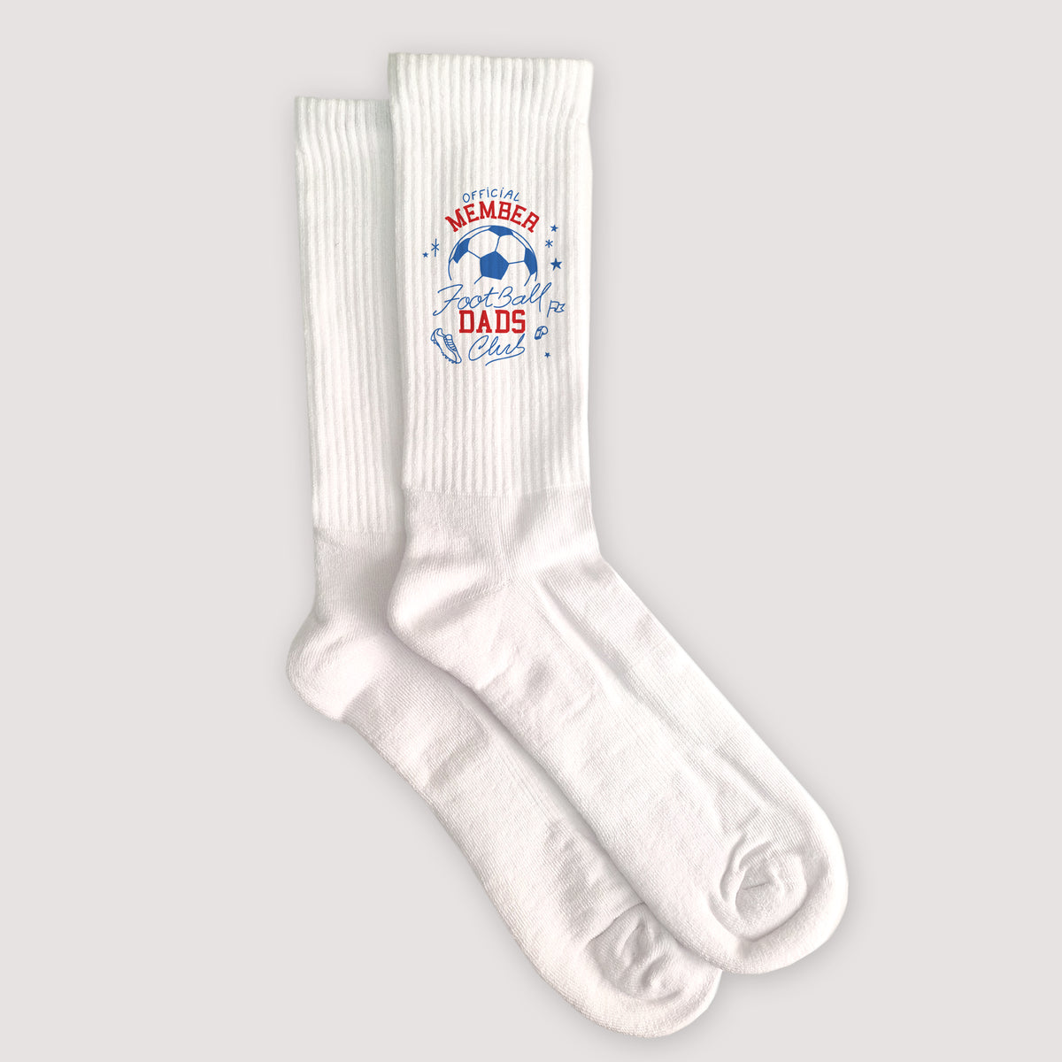 Herrensocken Weiße Fußball Väters Club foto N° 3