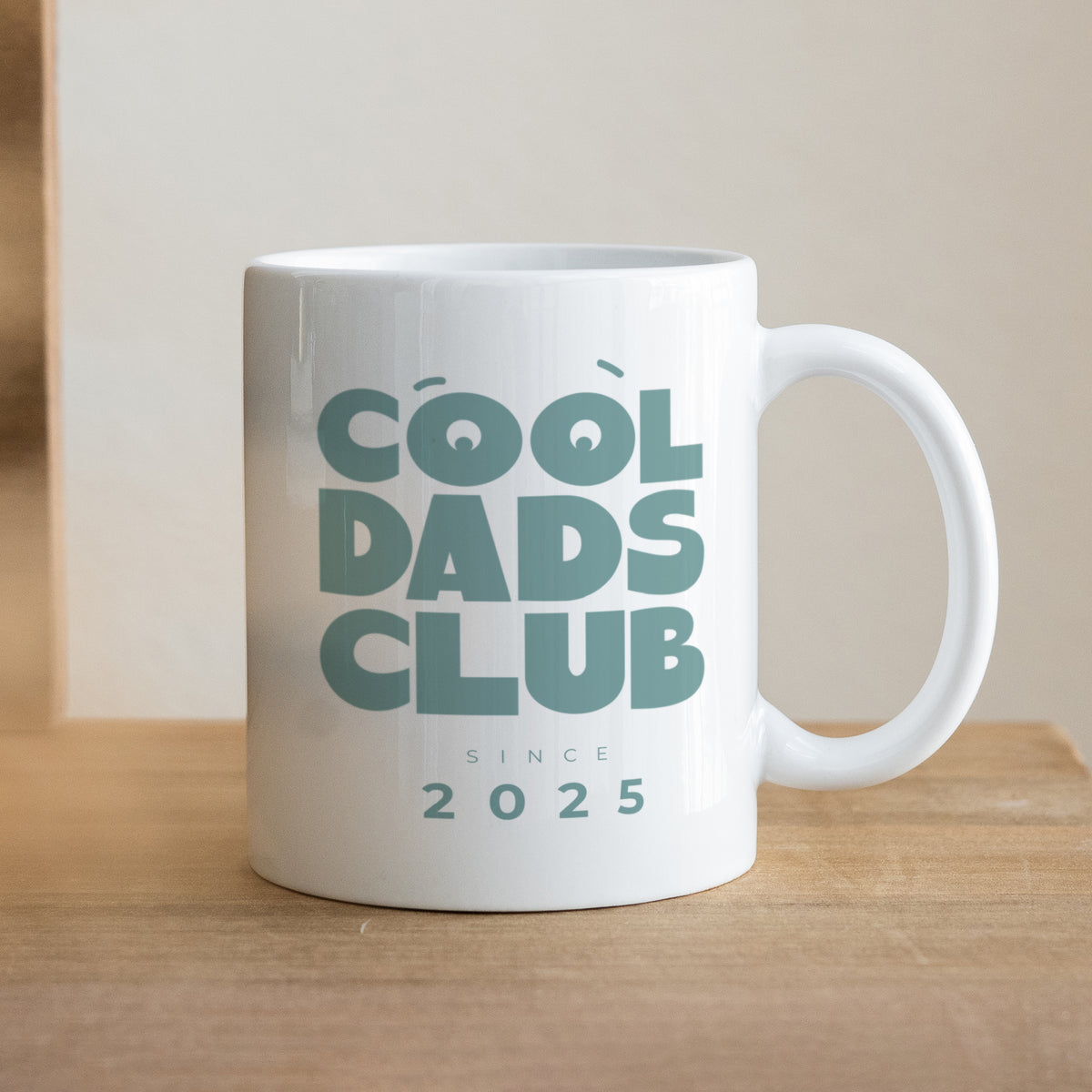 Tasse Weiß Cool Dads Club foto
