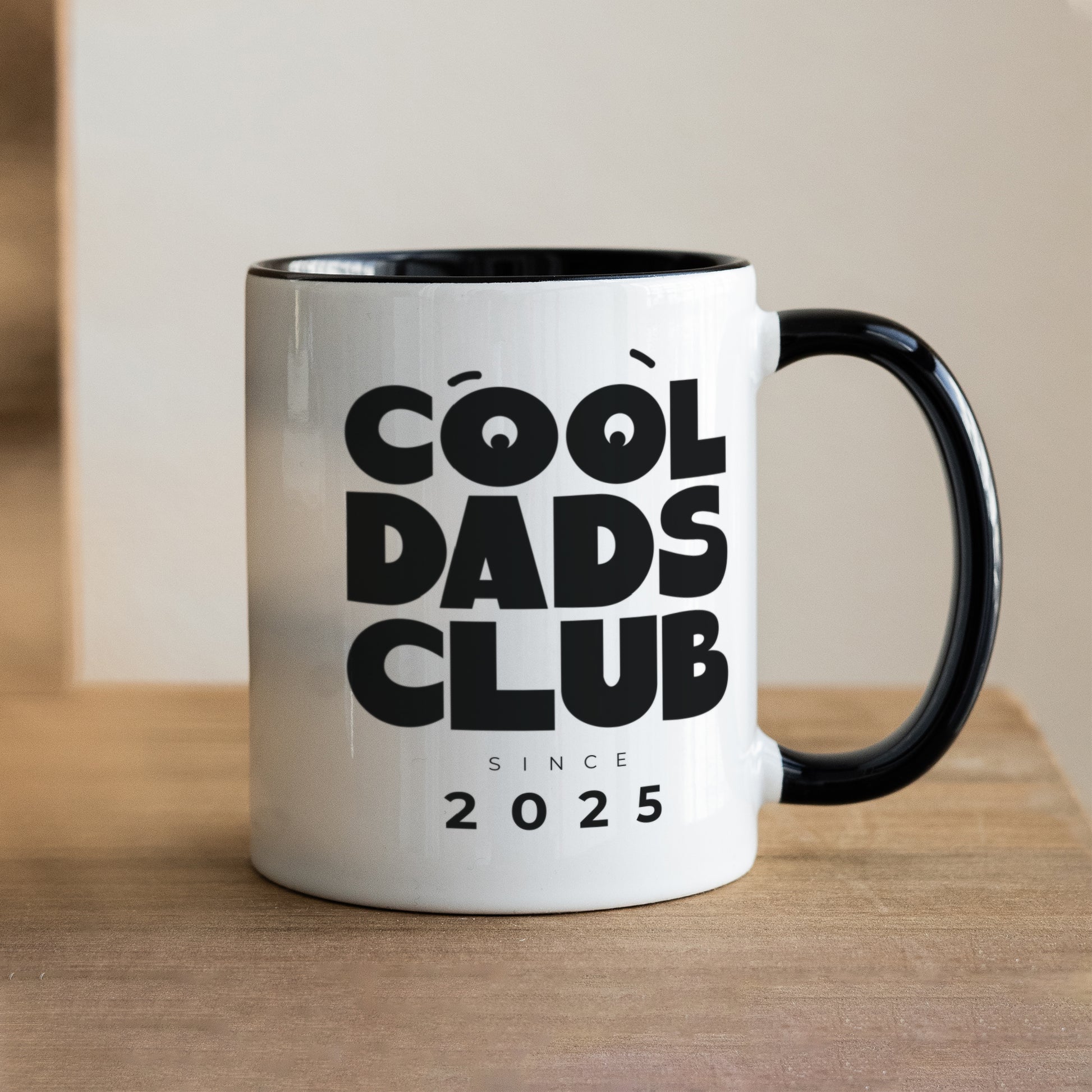 Tasse Schwarz Cool Dads Club foto N° 1