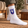 Herrensocken Weiße Liebe, immer foto N° 2