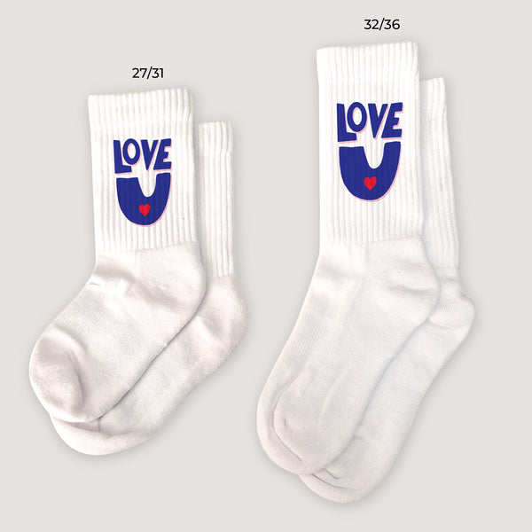 Kindersocken Weiße Liebe, immer foto