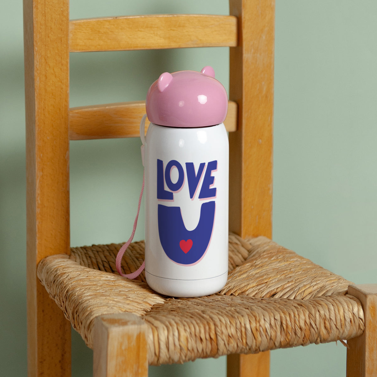 Kinder Trinkflasche Rosa, 32 cl Liebe, immer foto N° 3