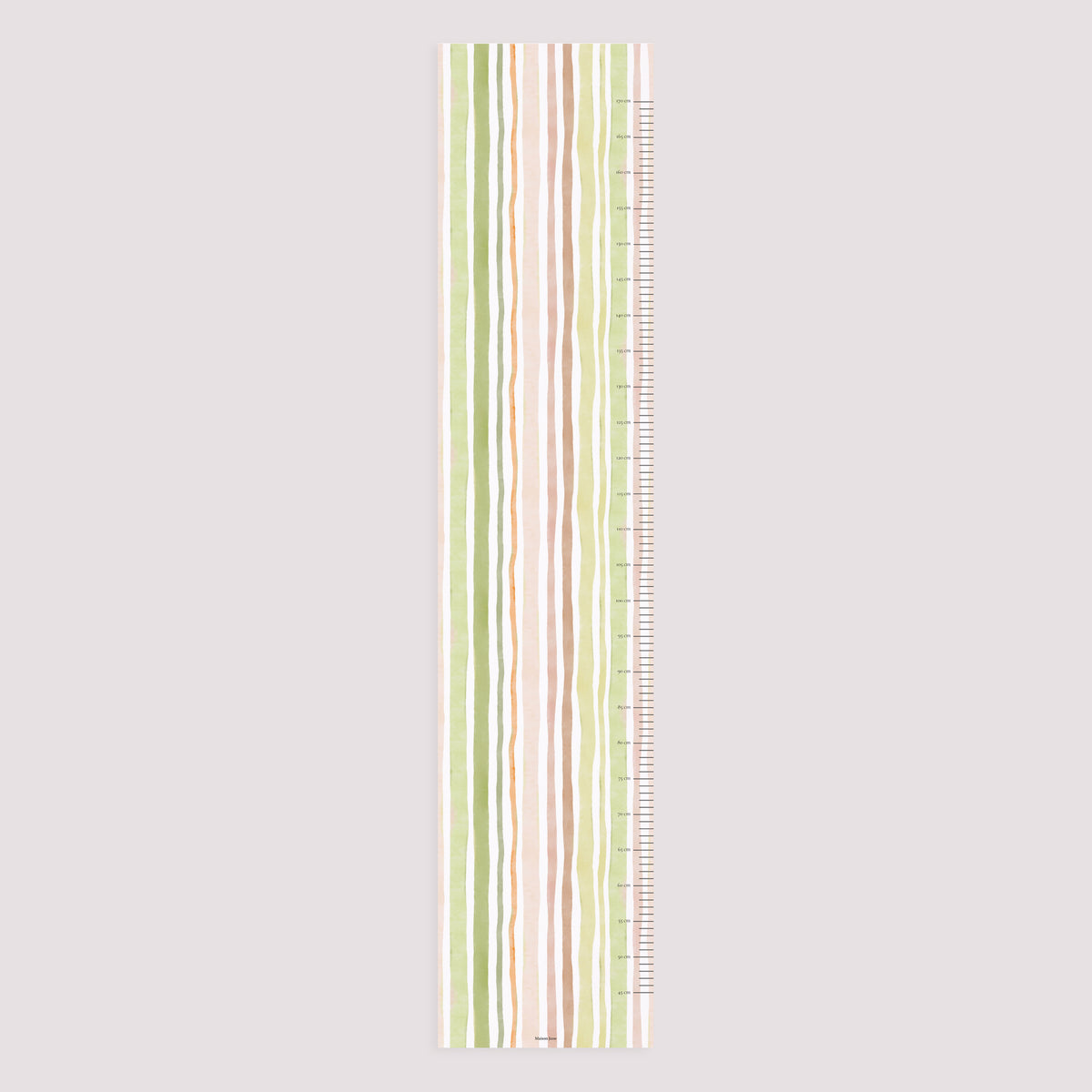 Kindermesslatte Geburt Papier Horizonte Pastell foto N° 5