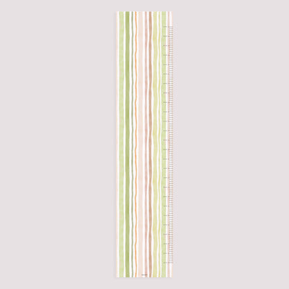 Kindermesslatte Geburt Papier Horizonte Pastell foto N° 5