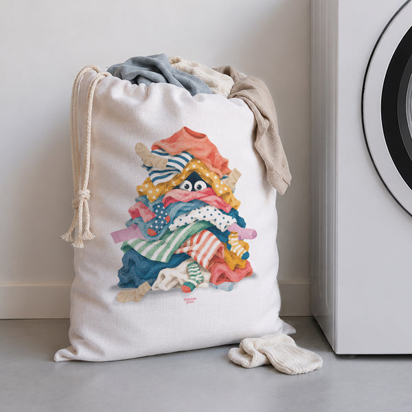 Wäschesack Großformat Das Monster mit den Socken foto