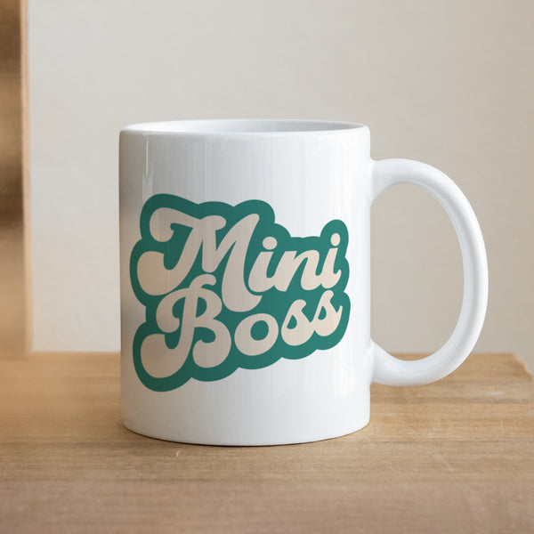 Tasse Weiß Mini-Boss foto