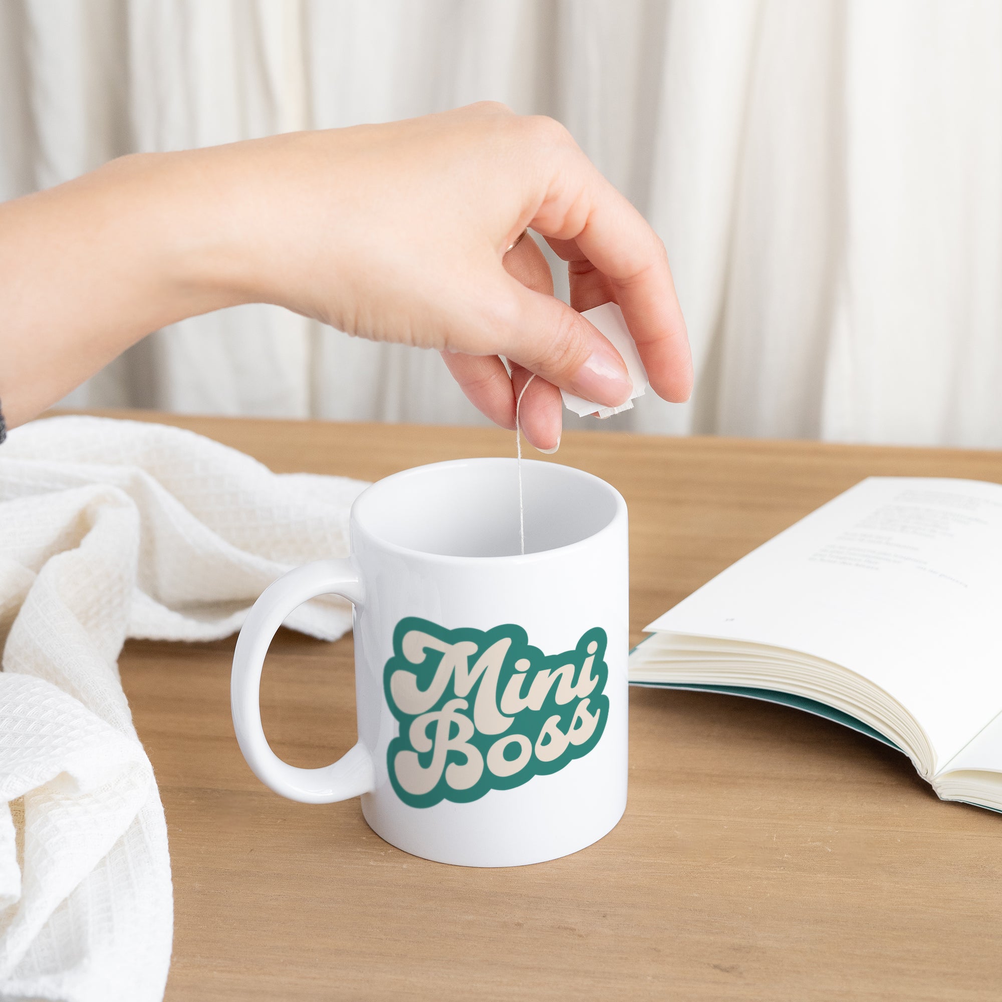 Tasse Weiß Mini-Boss foto N° 3
