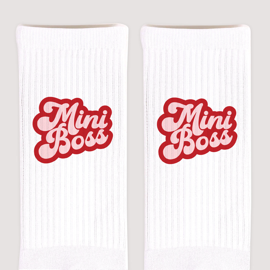 Kindersocken Weiße Mini-Boss Rose foto N° 3