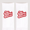 Kindersocken Weiße Mini-Boss Rose foto N° 3