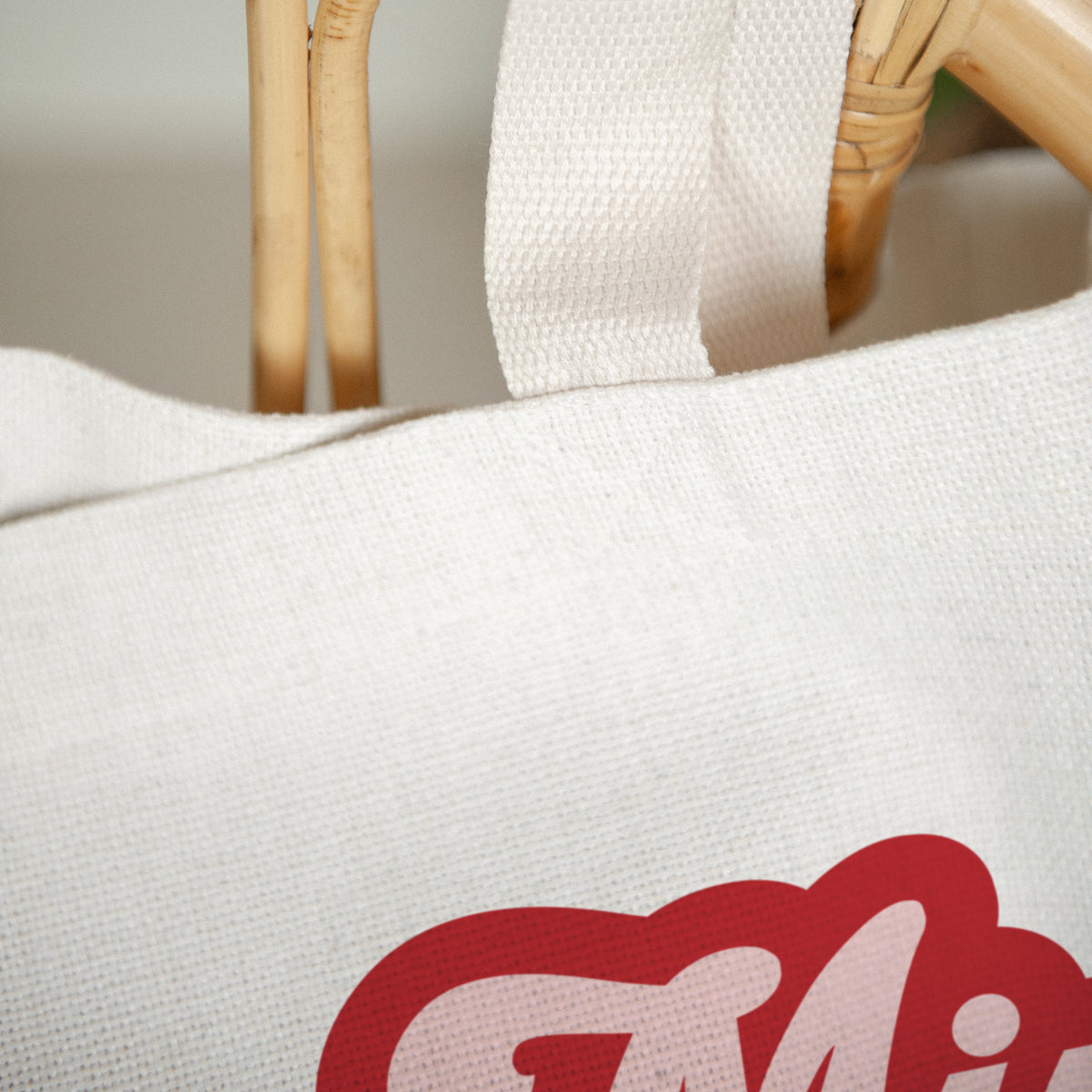 Tote bag Tragehenkel Mini-Boss Rose foto N° 3