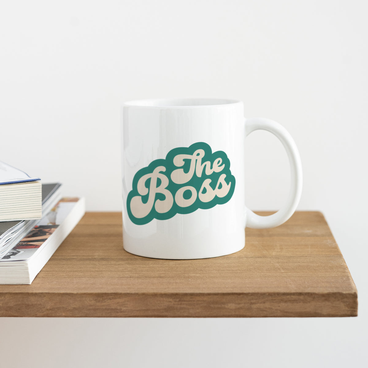 Tasse Weiß Wer ist der Boss? foto N° 4