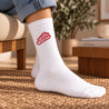 Damensocken Weiße Wer ist die Bossin? foto N° 2