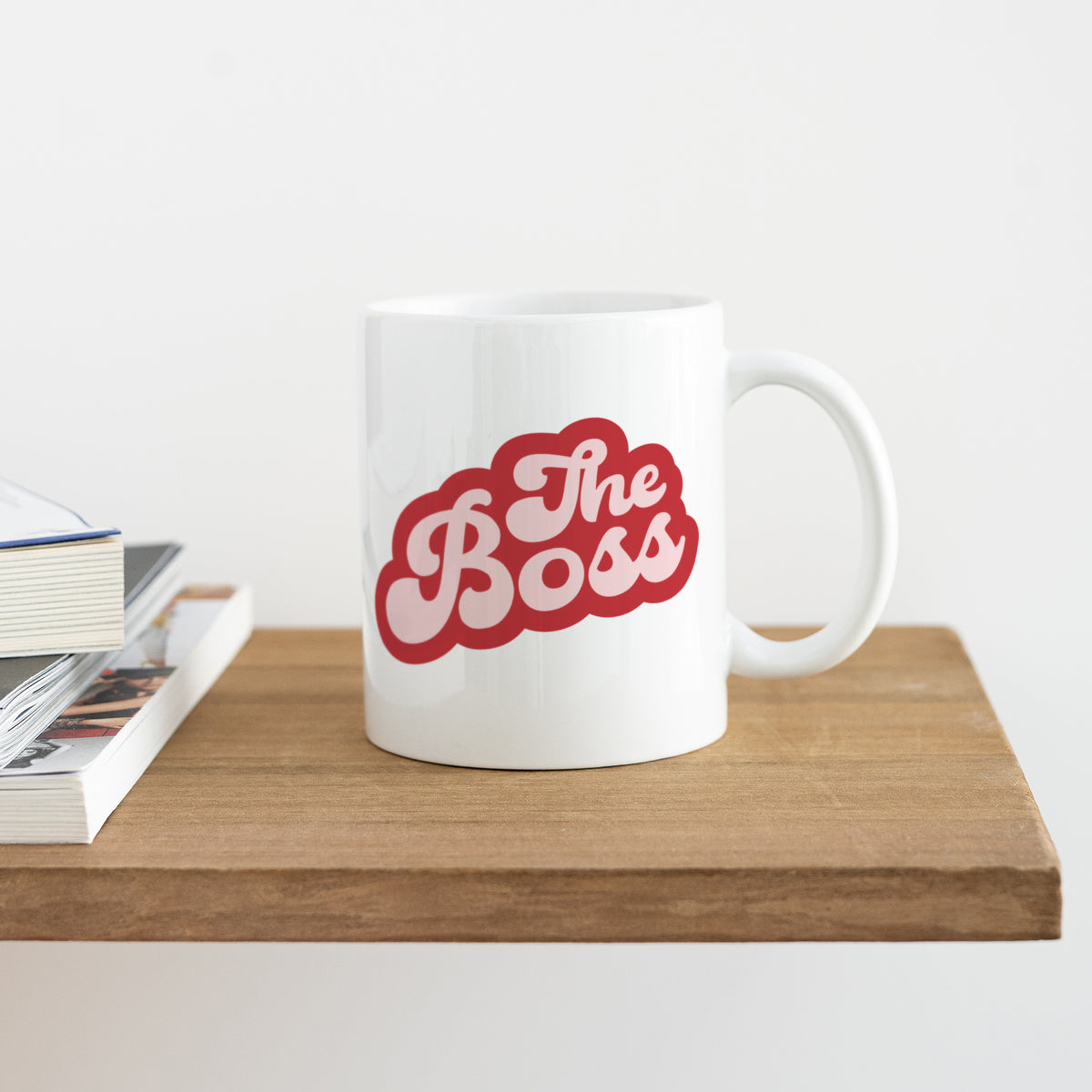 Tasse Weiß Wer ist die Bossin? foto N° 4